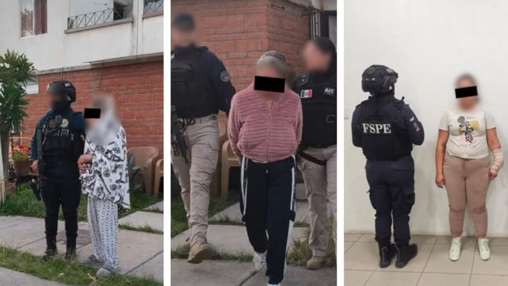 Elementos estatales y federales participaron en el operativo contra una presunta célula de mujeres ligada al CJNG.