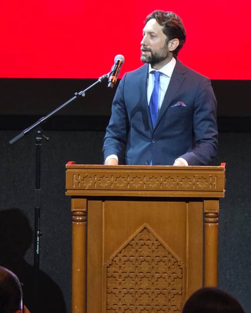 George El Jallad, embajador de Líbano en México en FECIL