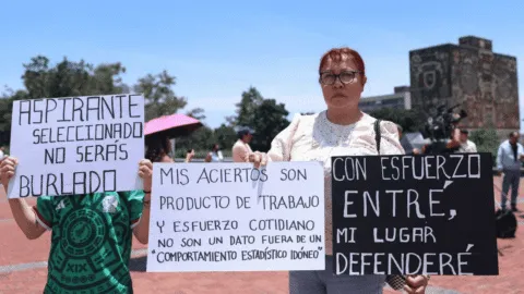 Aspirantes UNAM convocan a nueva marcha contra examen de control; fecha y ruta