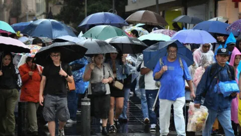 Se esperan lluvias fuertes y aumento de temperatura en la CDMX este sábado