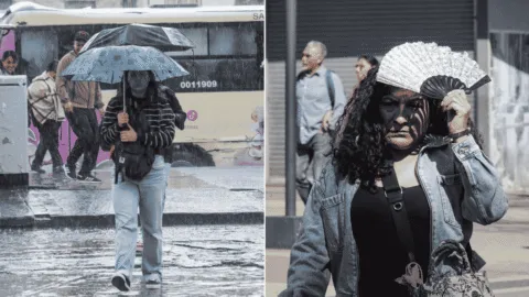 Se esperan lluvias en 31 estados y máximas de 45 grados este martes