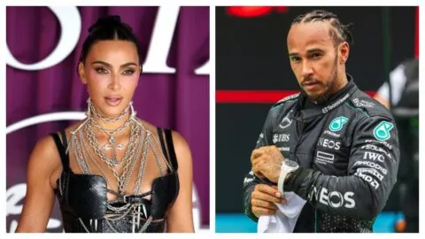 Kim Kardashian y Lewis Hamilton presumen su romance durante vacaciones en la playa
