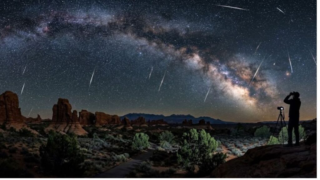 La lluvia de meteoros Perseidas alcanzará su punto máximo durante la noche del 12 al 13 de agosto de 2026