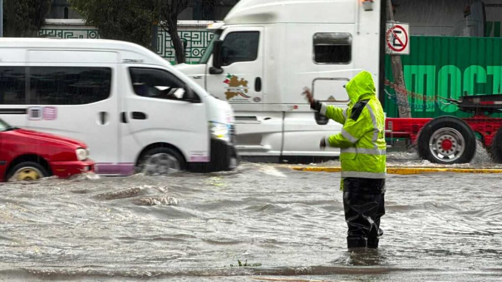 Lluvias colapsan el norte del Estado de México