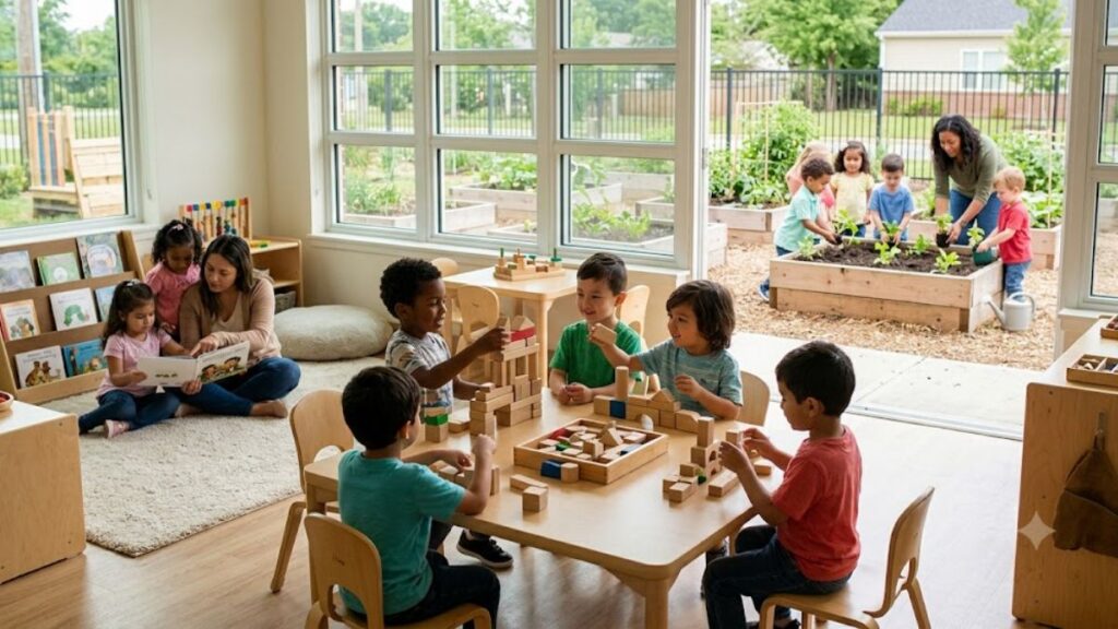 Solo siete estados y Washington D. C. tienen programas de preescolar universal gratuito para niños que cumplen la edad requerida, sin importar los ingresos de sus familias