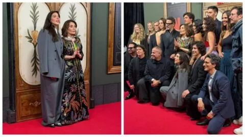 Ángeles Mastretta llega a la presentación de la serie “Mal de Amores”, destaca labor de su hija