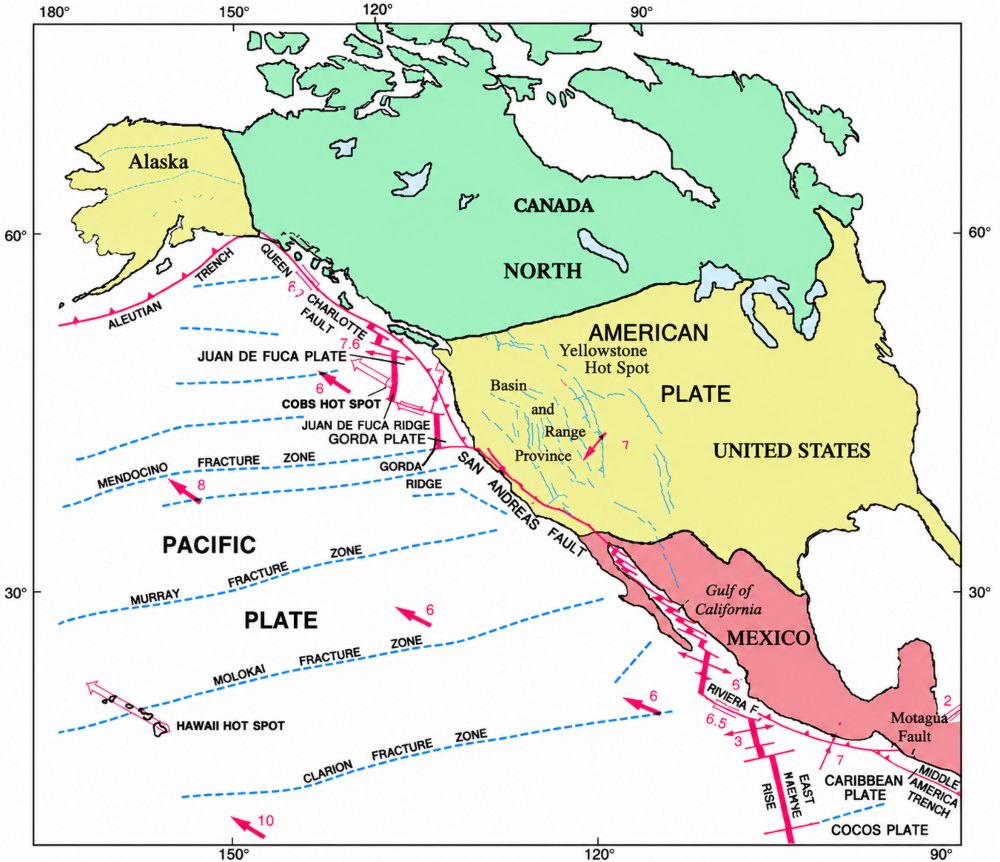 Mapa Big One