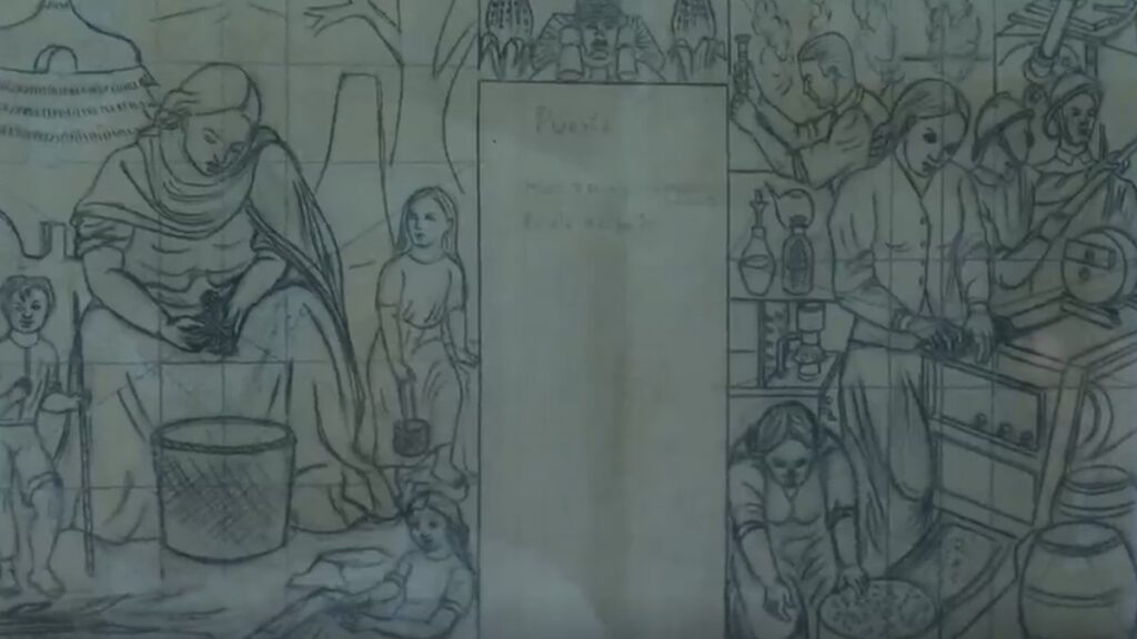 mural de María Izquierdo