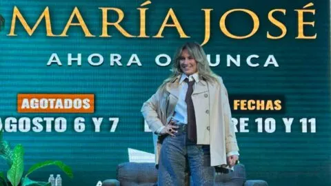 María José abre dos fechas más para cantar a todo pulmón en el Auditorio Nacional