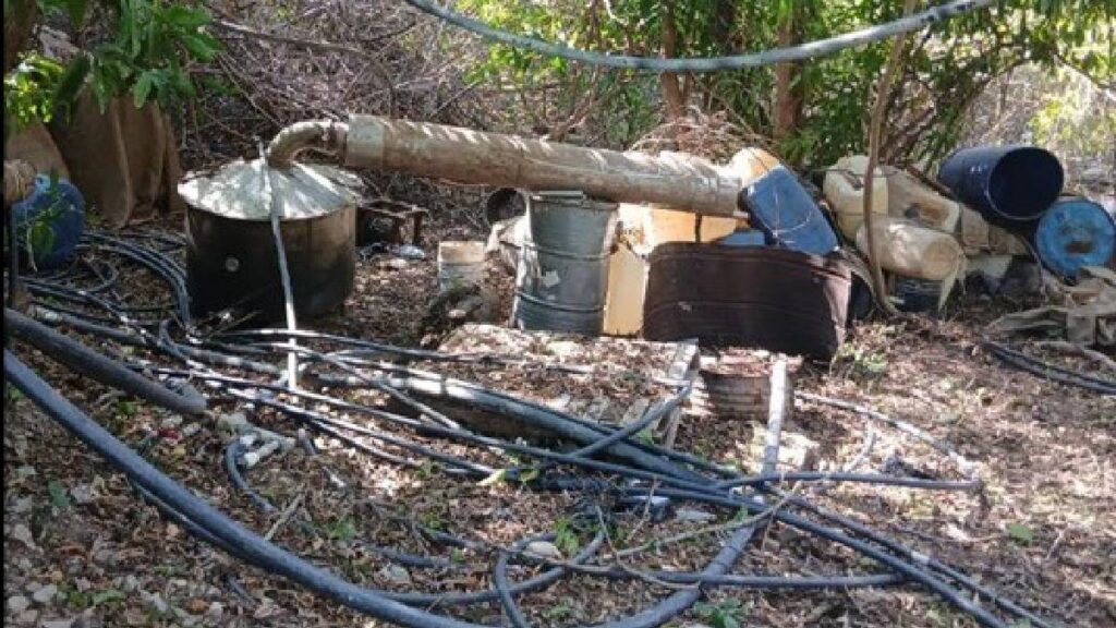 marina-asegura-narcolaboratorio-clandestino-para-producir-drogas-sinteticas-en-michoacan