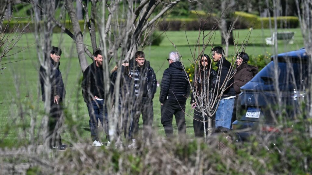 Funeral del padre de Messi en Argentina.