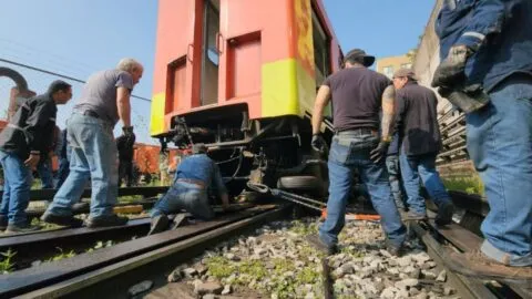 Vagón del Metro sale de la vía en Ticomán; esto se sabe del incidente