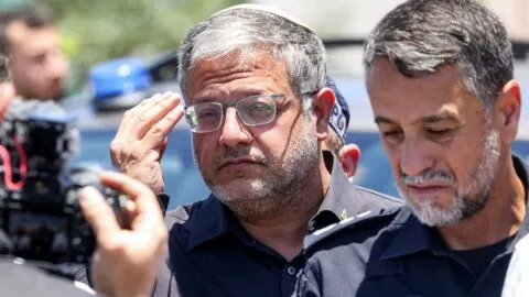 Ministro israelí Ben Gvir propone matar a 30 o 40 palestinos cada noche en Gaza