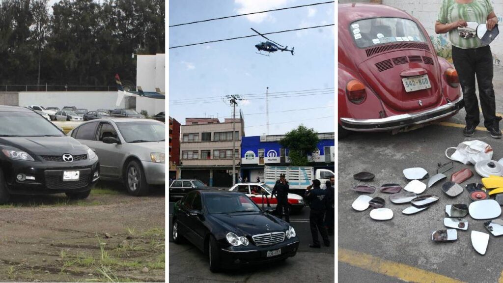 15 municipios robo de vehiculos