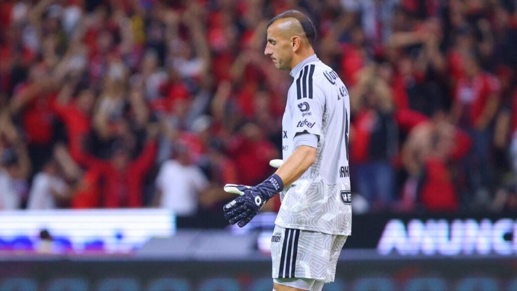 Nahuel Guzmán en lamento con Tigres