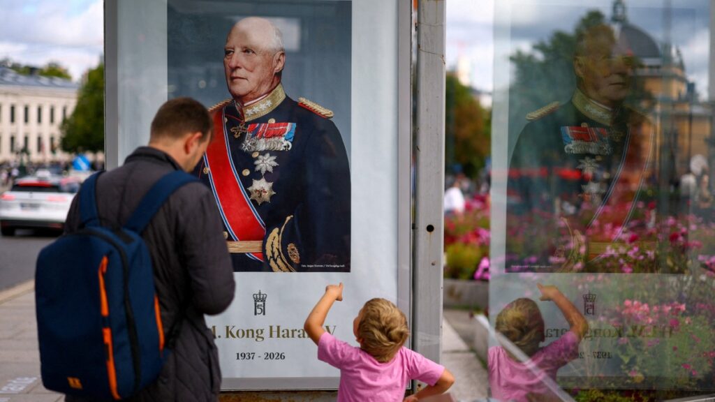 Noruega despedirá al rey Harald V con funeral este 9 de septiembre