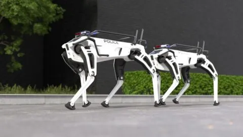 El gobierno de EE. UU. invertirá dos millones de dólares en perros robot para ICE