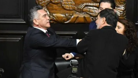 Patadas, golpes y hasta mordidas: los zafarranchos que han protagonizado legisladores
