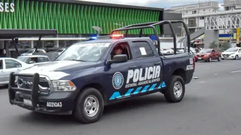 Policía de Aguascalientes podría ser dado de baja por agredir a compañera