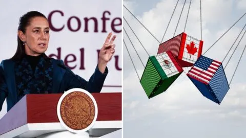 Sheinbaum, optimista rumbo al T-MEC; descarta que “desencuentro” entre EU y Canadá afecte a México