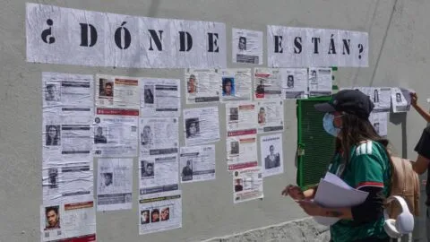 Colectivo de personas desaparecidas encabeza las movilizaciones en CDMX este 7 de agosto