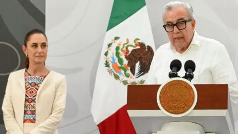 Claudia Sheinbaum afirma que segunda licencia de Rocha Moya “fue lo mejor para Sinaloa”