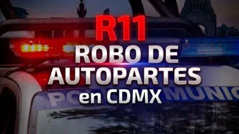 "R11": C5 capta robo de autopartes y detienen a sujeto en CDMX
