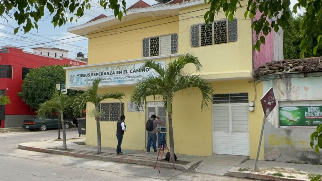 Iglesia denuncia irrupción ilegal en Casa del Migrante. Foto: Lizeth Coello