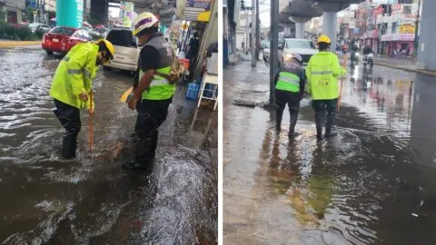 Lluvias en CDMX provocan inundaciones y afectan vialidades en distintos puntos
