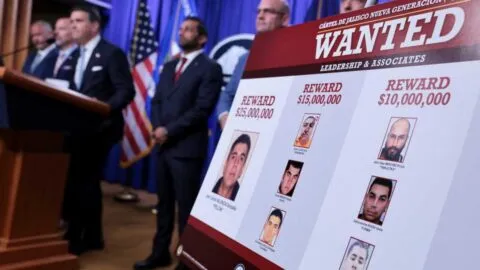 ¿Quiénes son los 8 líderes del CJNG por los que EE. UU. ofrece recompensas millonarias?