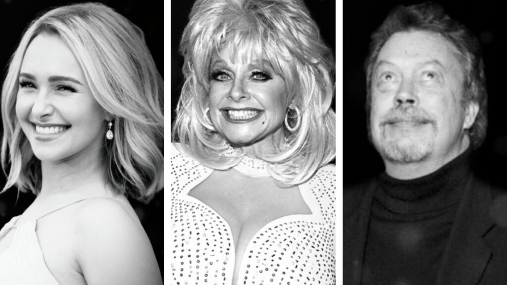 Dolly Parton, Hayden Panettiere y Tim Curry fallecieron