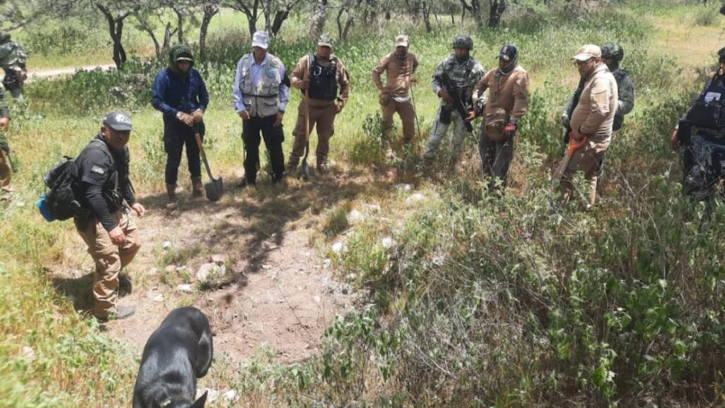 Localizan restos humanos en Zacatecas.