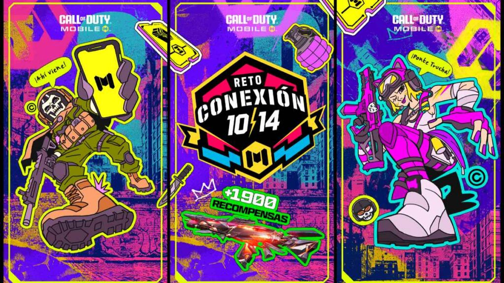 Reto Conexión 10/14 regresa a Call of Duty: Mobile con más de mil 800 recompensas