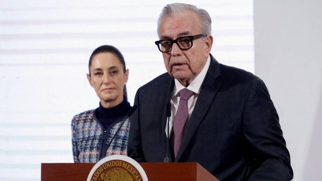 El fugaz regreso de Rocha Moya causó reacción de la presidenta