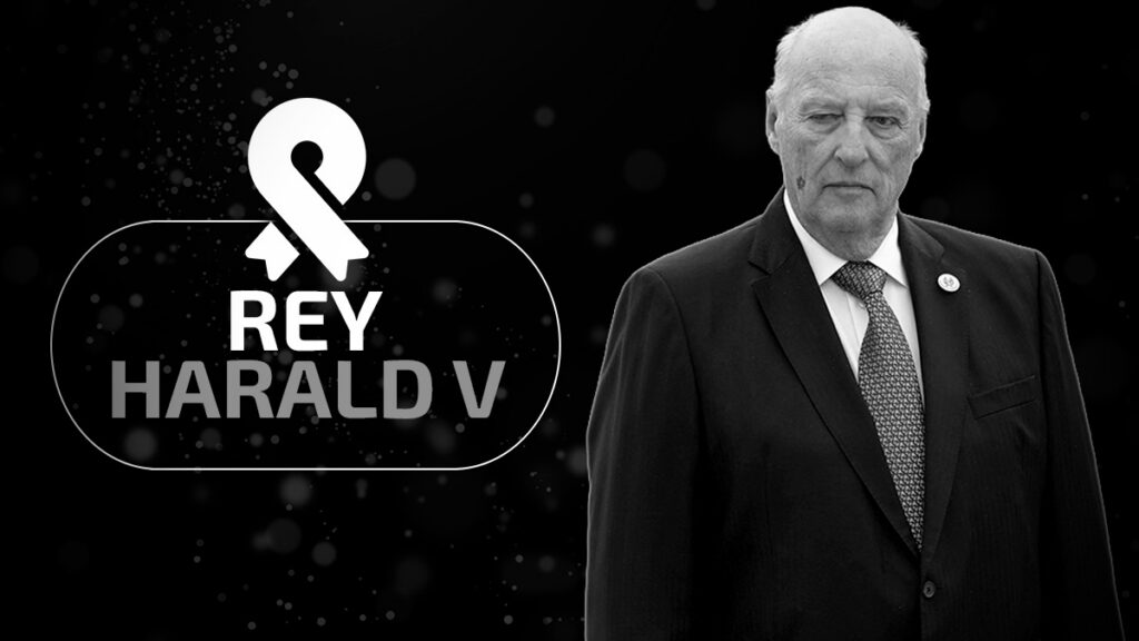 rey Harald V de Norue
