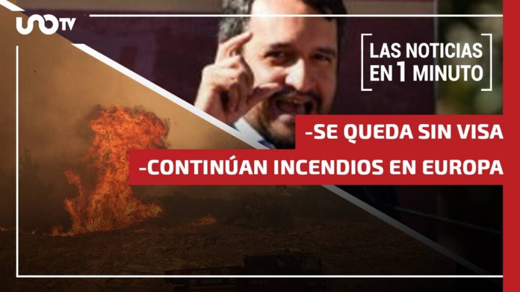 Noticias de hoy 14 de agosto 2026, hasta las 13:00 horas, en un minuto