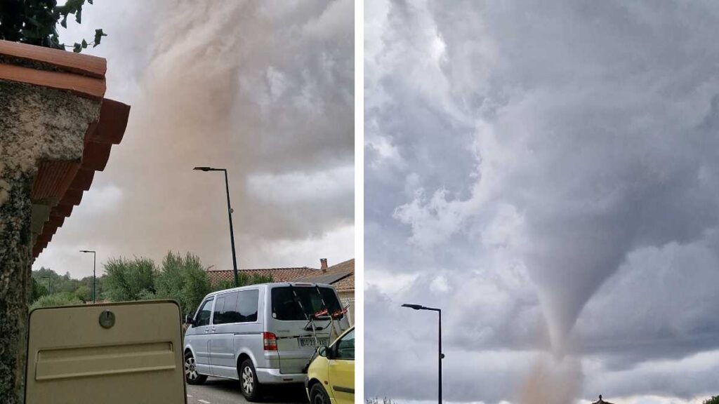 Un violento tornado golpeó el sur de Francia