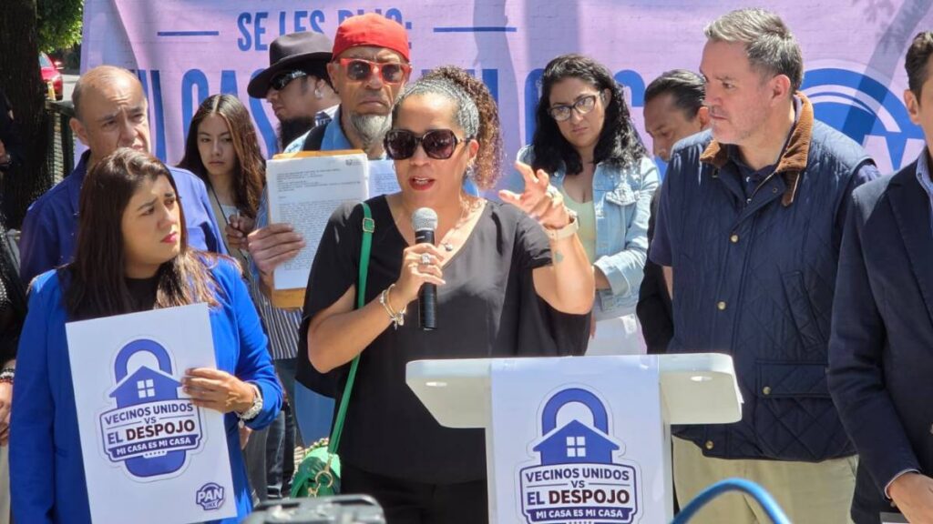 PAN propone juzgados especializados para atender despojos en CDMX.