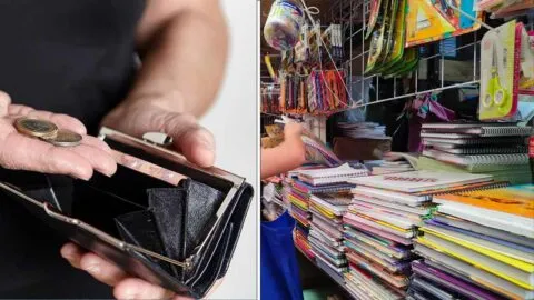 Útiles escolares: familias buscan precios bajos para el regreso a clases