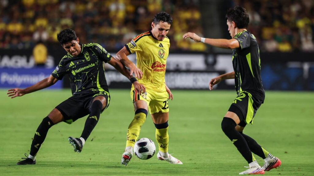 Las Águilas superaron a Columbus Crew con goles de Raphael Veiga y Brian Rodríguez; enfrentará a Monterrey en la semifinales