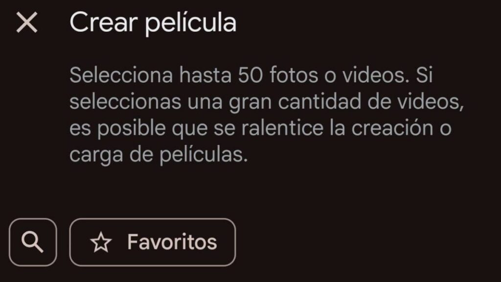 Captura Google fotos en Android