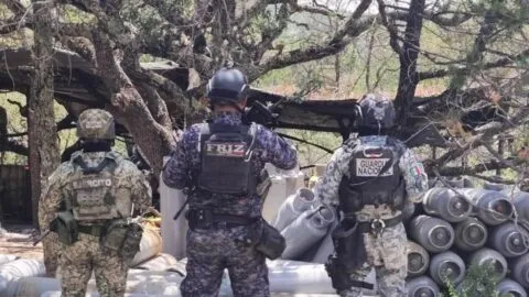 Desmantelan complejo de laboratorios clandestinos en la Sierra de Sombrerete, Zacatecas