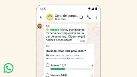 WhatsApp renueva los chats grupales; así funcionan las nuevas herramientas