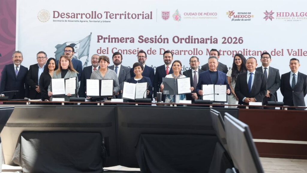 CDMX, Estado de México, Hidalgo y Morelos trabajarán en conjunto para atender retos metropolitanos.