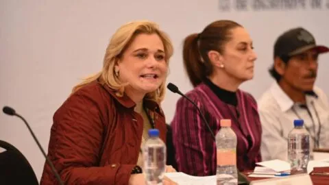 Sheinbaum se reúne con Maru Campos: lanza esta advertencia por agentes de la CIA