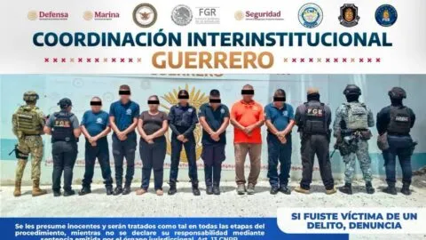 Detienen a 7 policías de Coyuca de Benítez por desaparición de José Ángel López