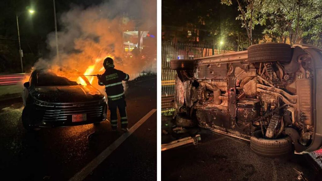 Accidente en la México-Toluca