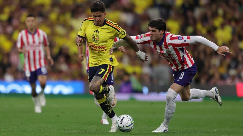 América vs Guadalajara. liga mx