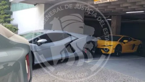 Aseguran vehículos de alta gama durante cateo en San Pedro Garza García, Nuevo León