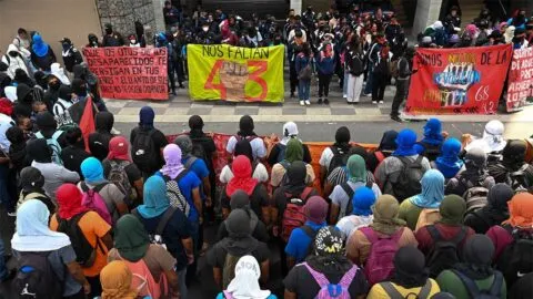 "¿A dónde se llevaron a los estudiantes?": A 12 años del caso Ayotzinapa se siguen exigiendo respuestas
